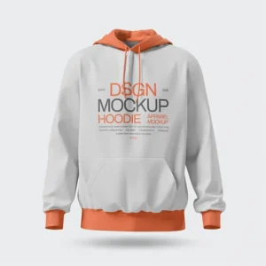 Hoodie con diseño estampado