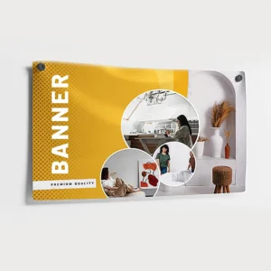 Banner publicitario impreso