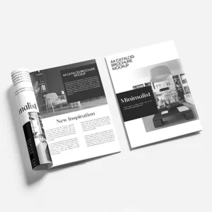 Documentos impresos en blanco y negro