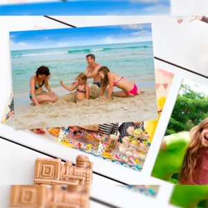 Fotografías impresas en papel fotográfico