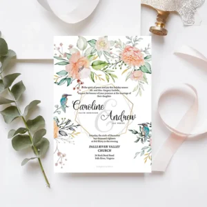 Tarjetas de invitación impresas