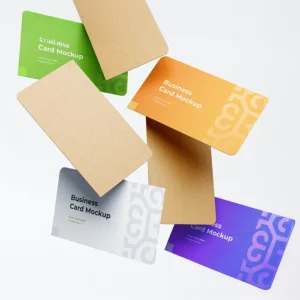 Tarjetas de presentación impresas